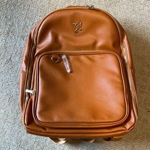 Young living vegan leather backpack
